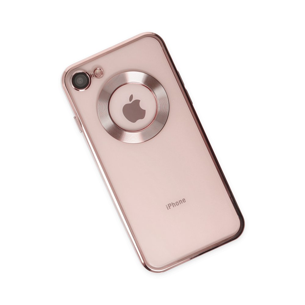 Newface iPhone 8 Kılıf Slot Silikon - Rose Gold