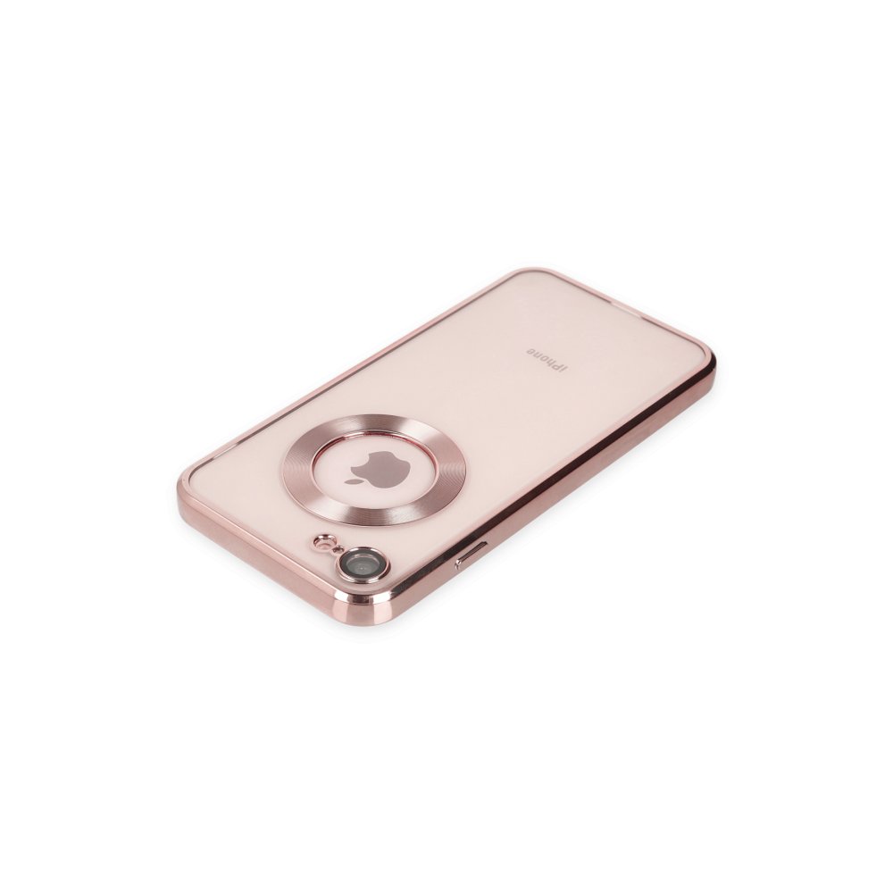 Newface iPhone 8 Kılıf Slot Silikon - Rose Gold