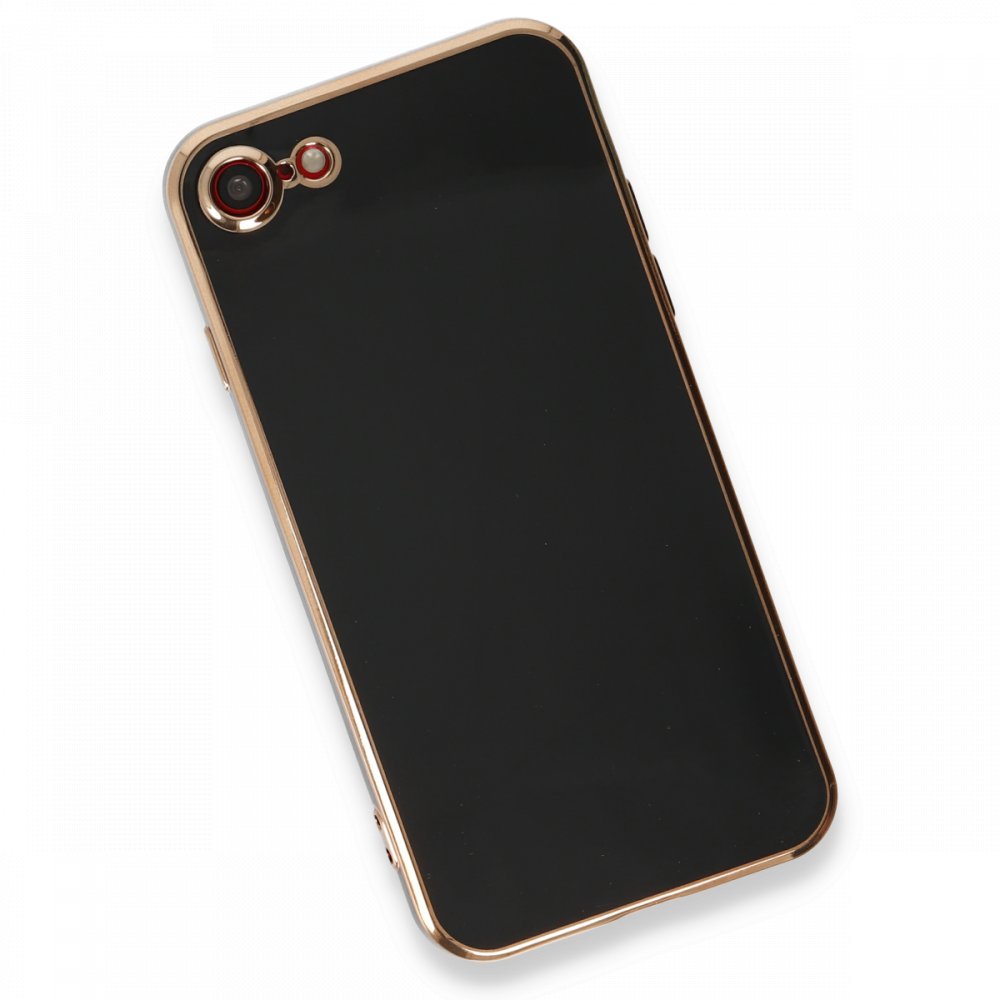 Newface iPhone 8 Kılıf Volet Silikon - Siyah