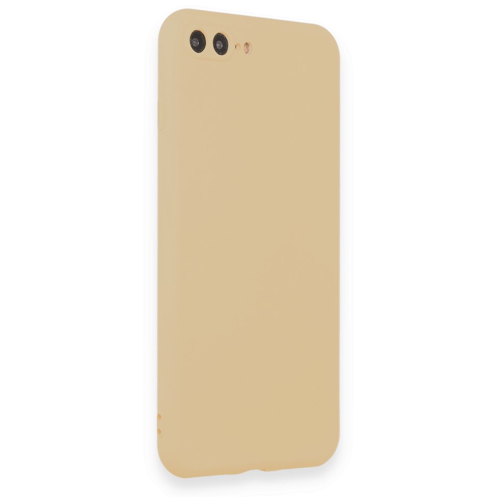 Newface iPhone 8 Plus Kılıf First Silikon - Gold