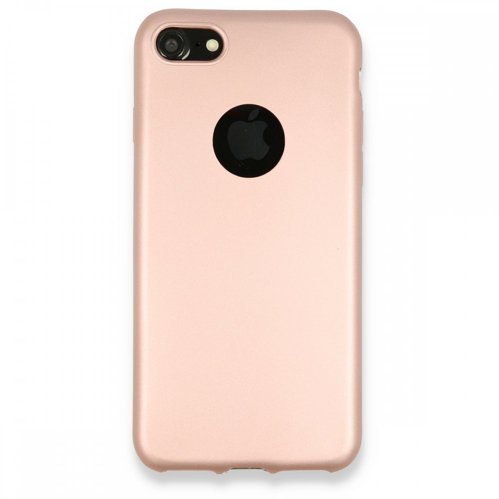 Newface iPhone 8 Kılıf First Silikon - Rose Gold