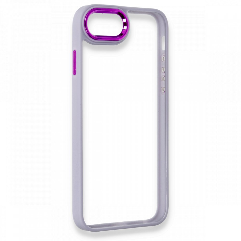 Newface iPhone SE 2020 Kılıf Dora Kapak - Lila