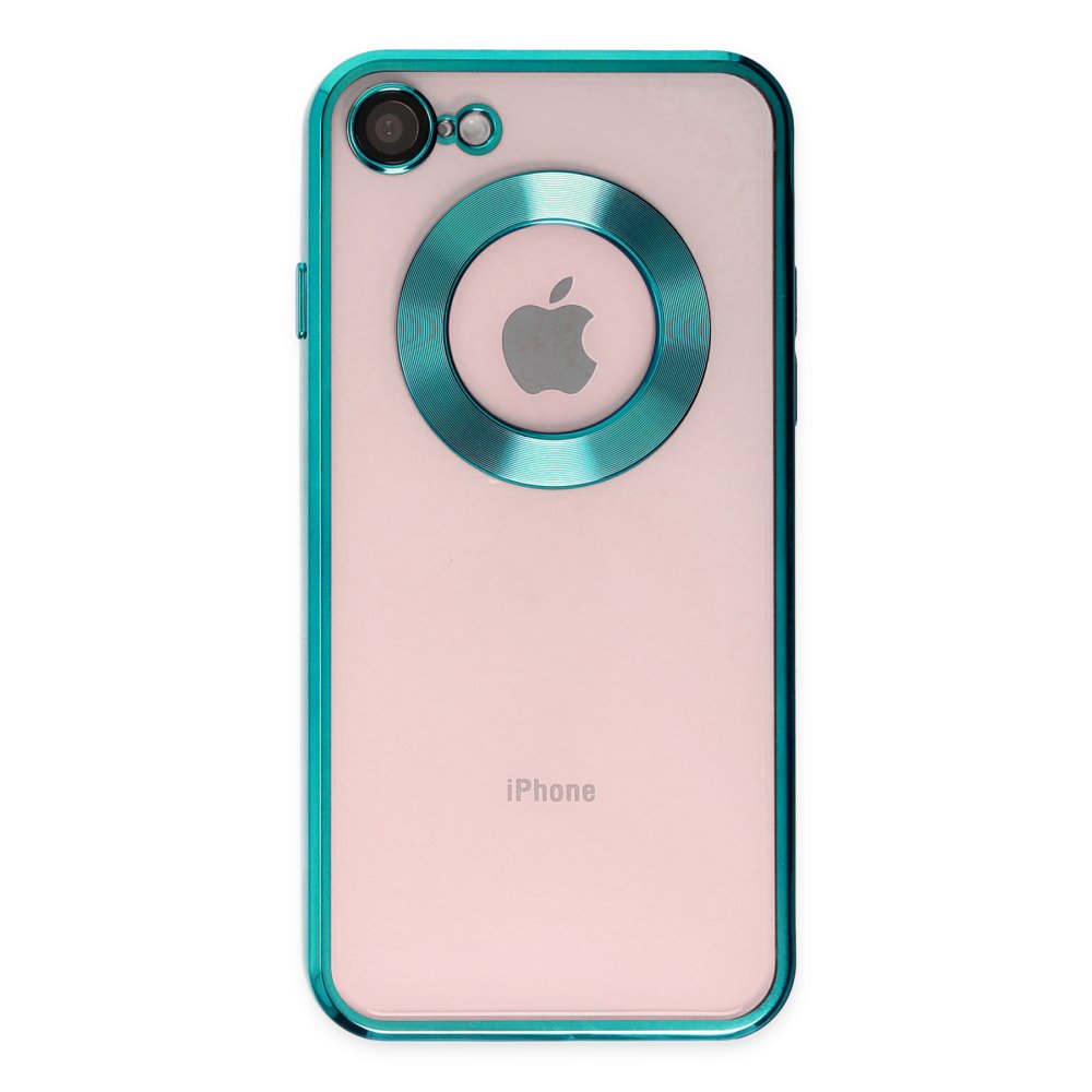 Newface iPhone SE 2020 Kılıf Slot Silikon - Köknar Yeşili