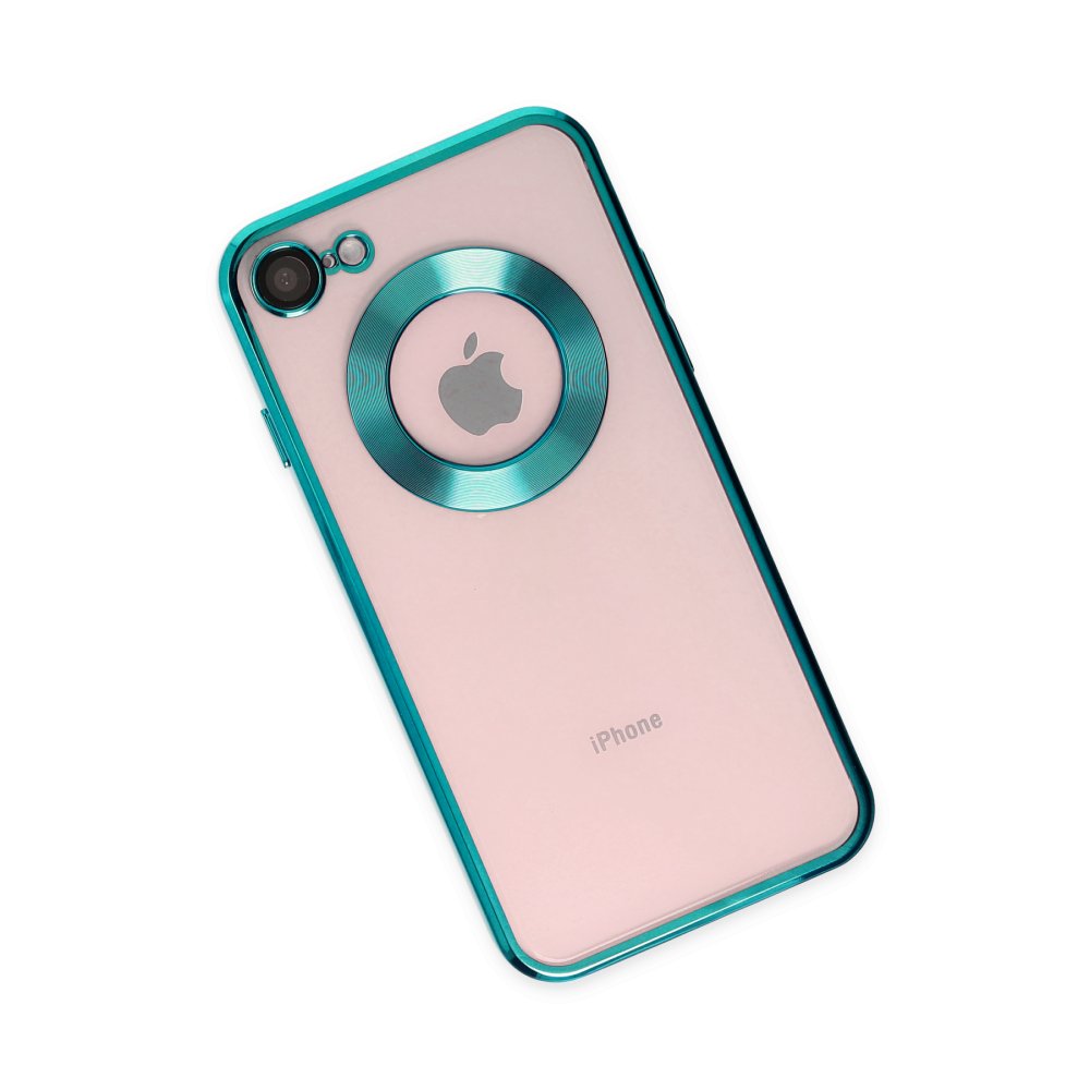 Newface iPhone SE 2020 Kılıf Slot Silikon - Köknar Yeşili