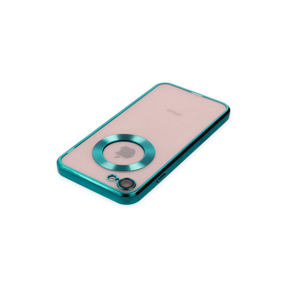 Newface iPhone SE 2020 Kılıf Slot Silikon - Köknar Yeşili
