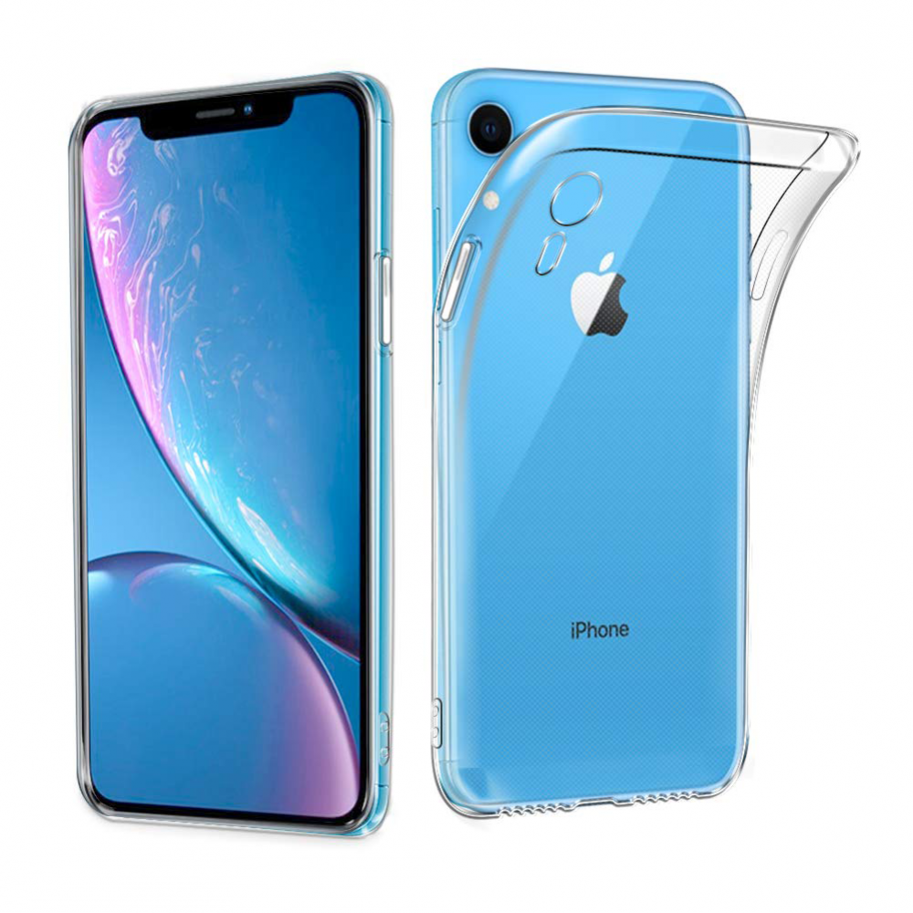 Newface iPhone XR Kılıf Lüx Şeffaf Silikon