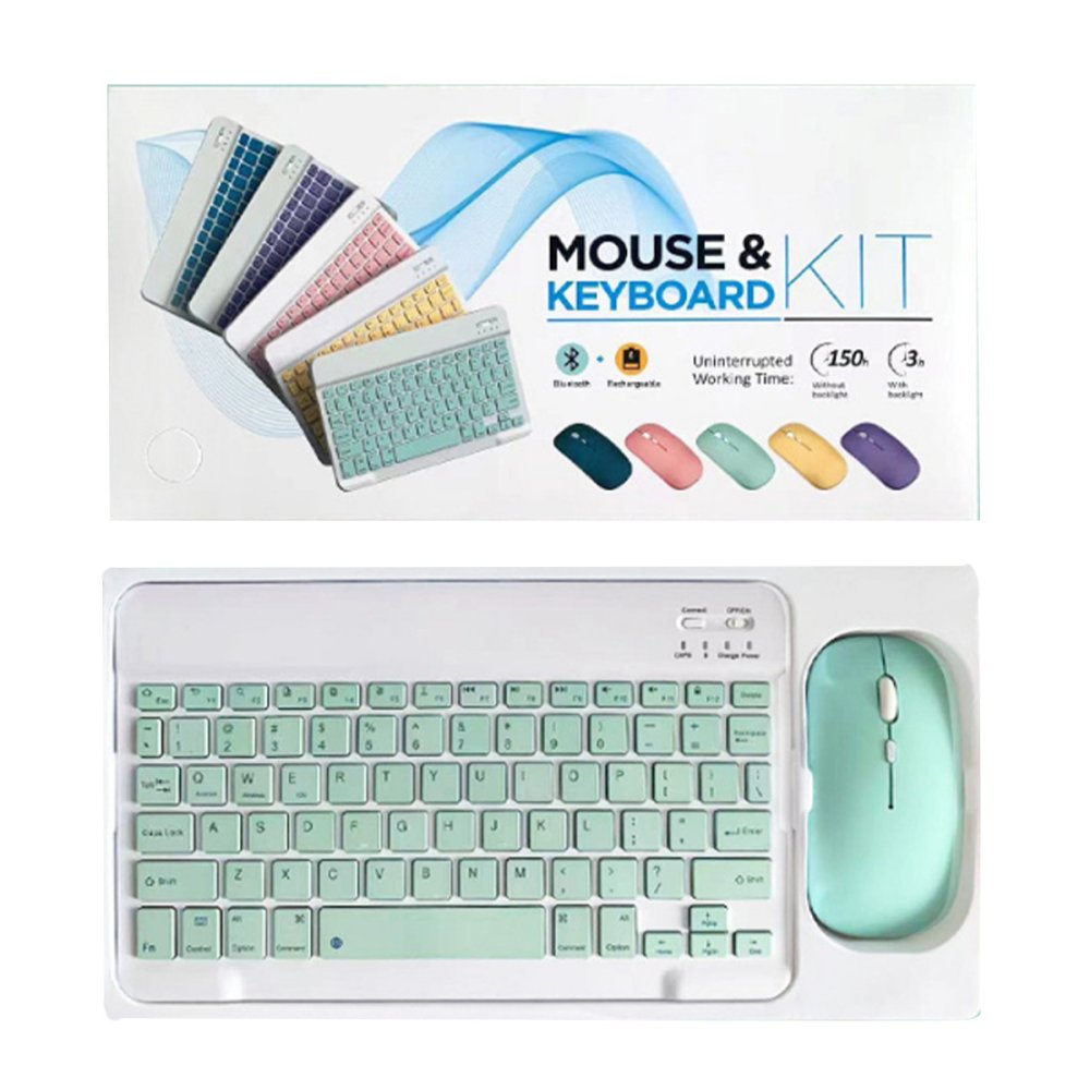 Newface KYB71 Kablosuz Klavye Mouse Set - Mor