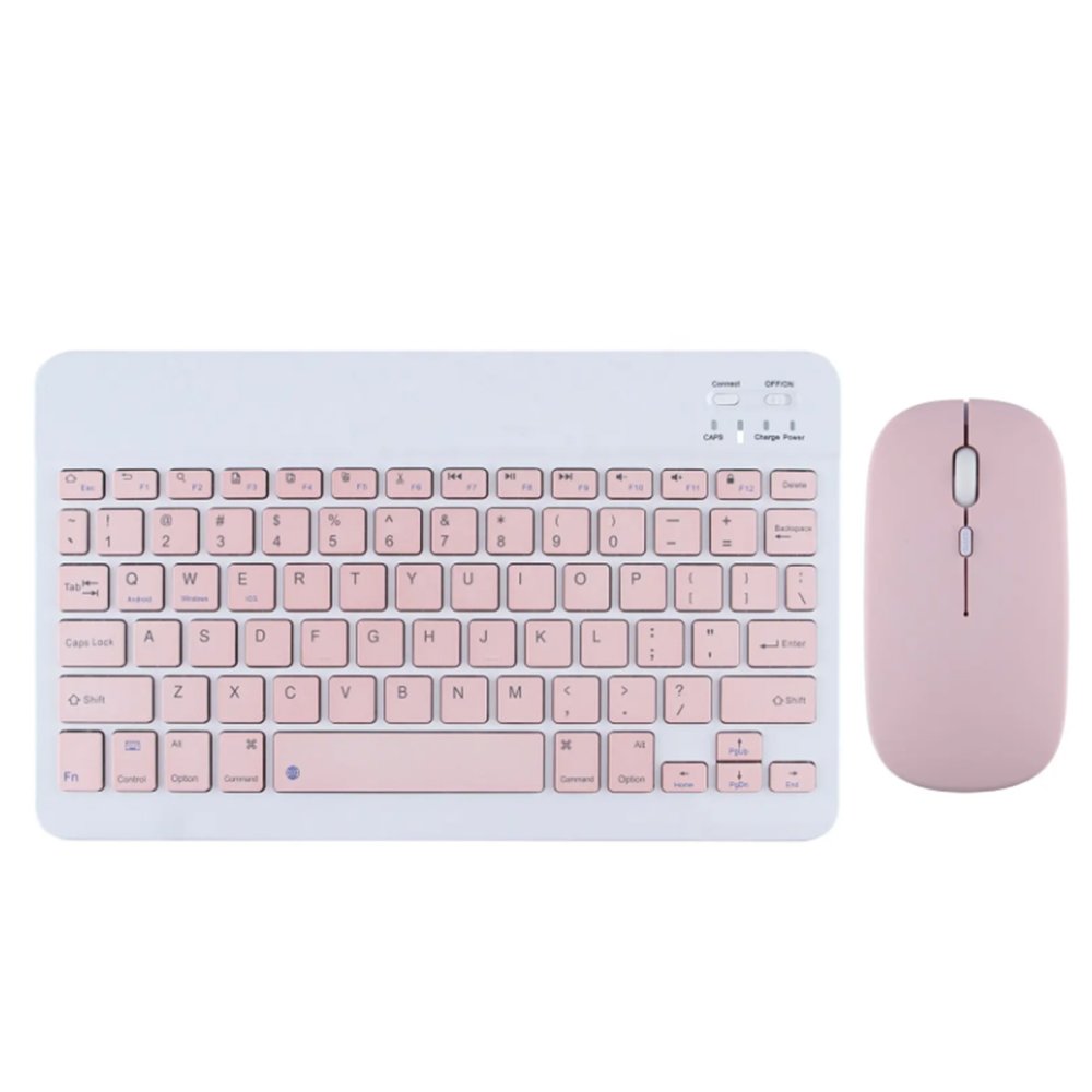 Newface KYB71 Kablosuz Klavye Mouse Set - Pembe