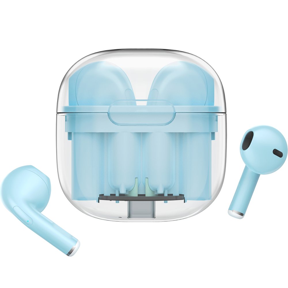 Newface LS-09 Bluetooth 5.3 TWS Kablosuz Airpods Kulaklık - Mavi