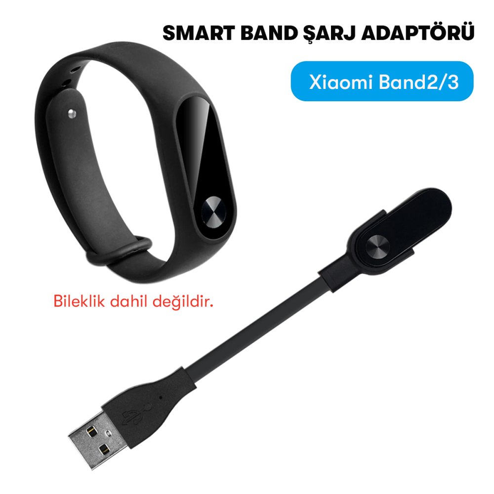 Newface MC03 Şarj Adaptörü Xiaomi Mi Band 2/3