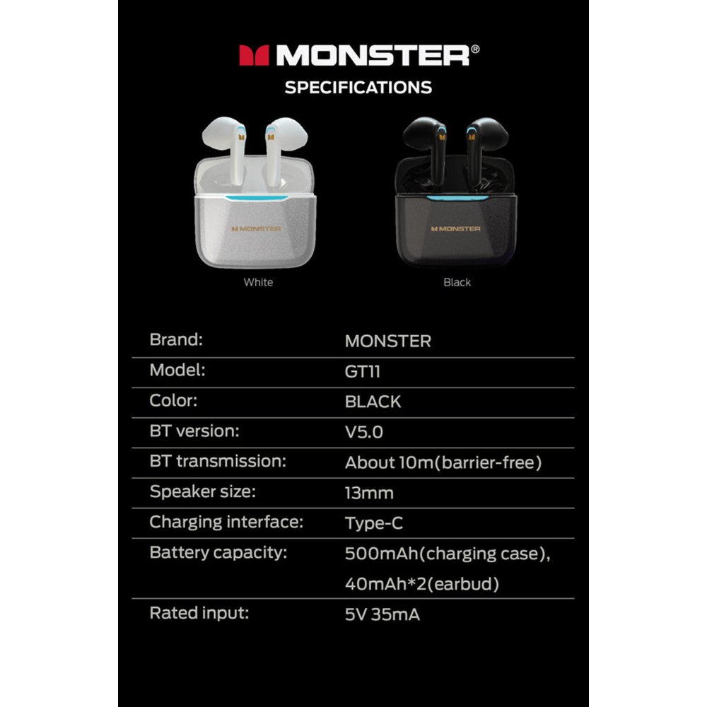 Newface Monster GT11 Bluetooth Kulaklık - Beyaz