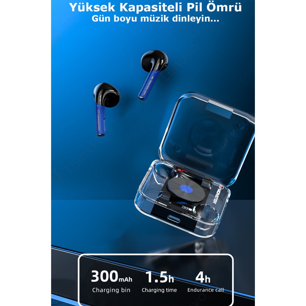 Newface Monster XKT01 Bluetooth Kulaklık - Lacivert