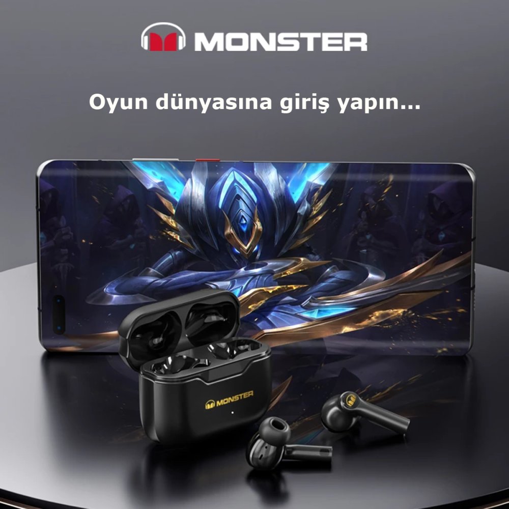 Newface Monster XKT02 Bluetooth Kulaklık - Mavi