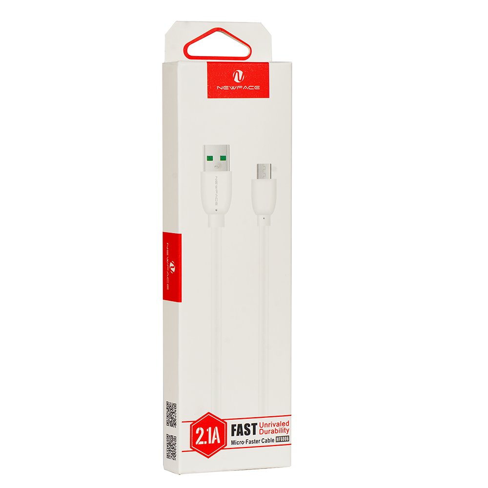 Newface NF6006 Micro USB Kablo - Beyaz