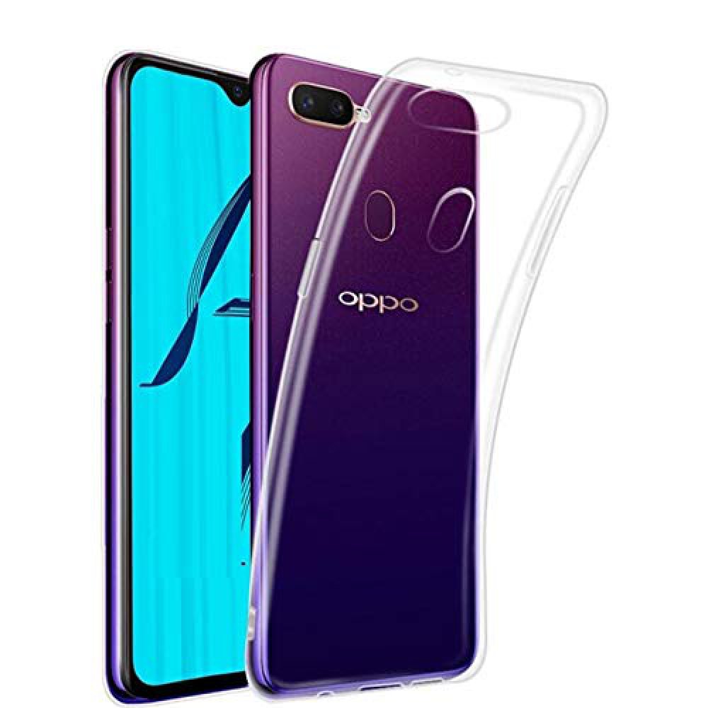 Newface Oppo A12 Kılıf Lüx Şeffaf Silikon - Şeffaf