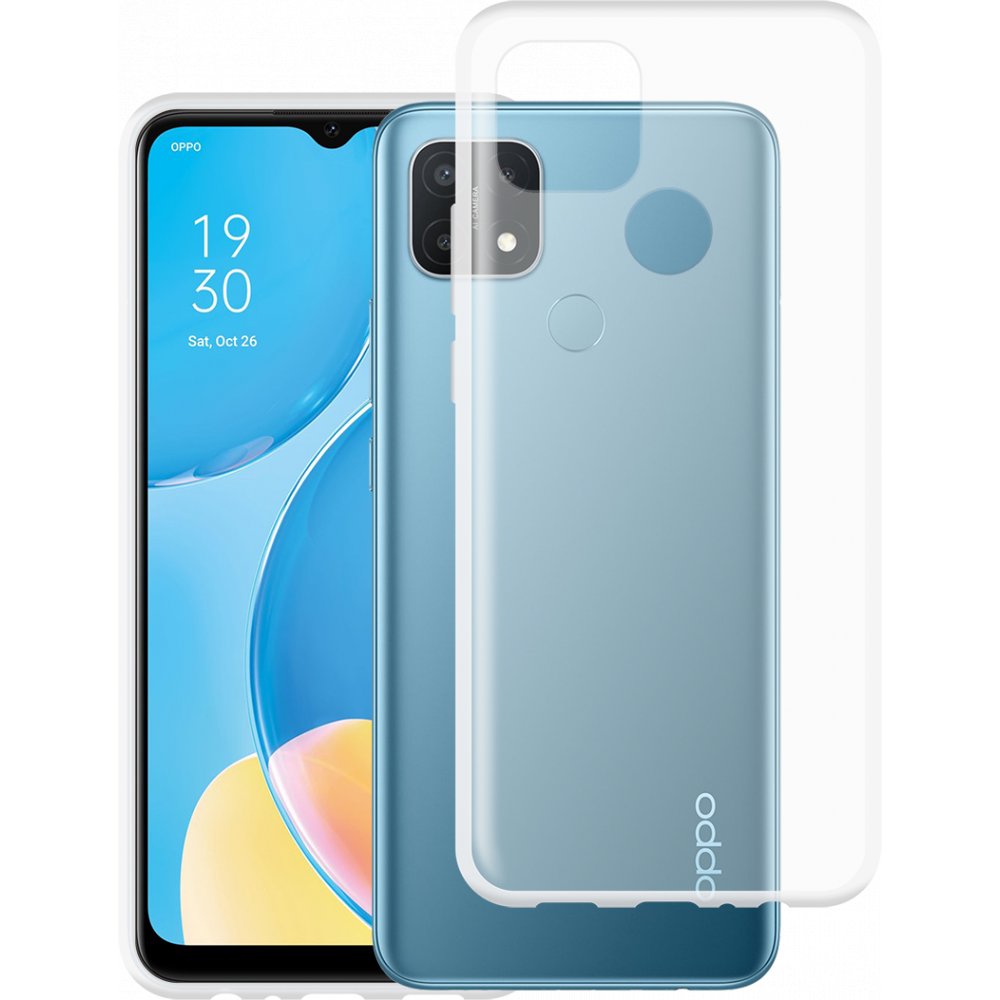 Newface Oppo A15 Kılıf Lüx Şeffaf Silikon