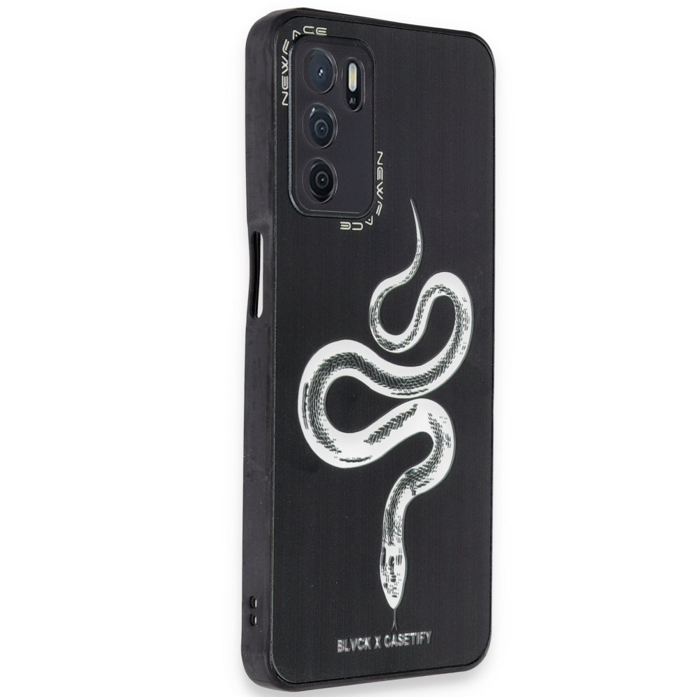 Newface Oppo A16 Kılıf Mirror Desenli Kapak - Mirror - 13