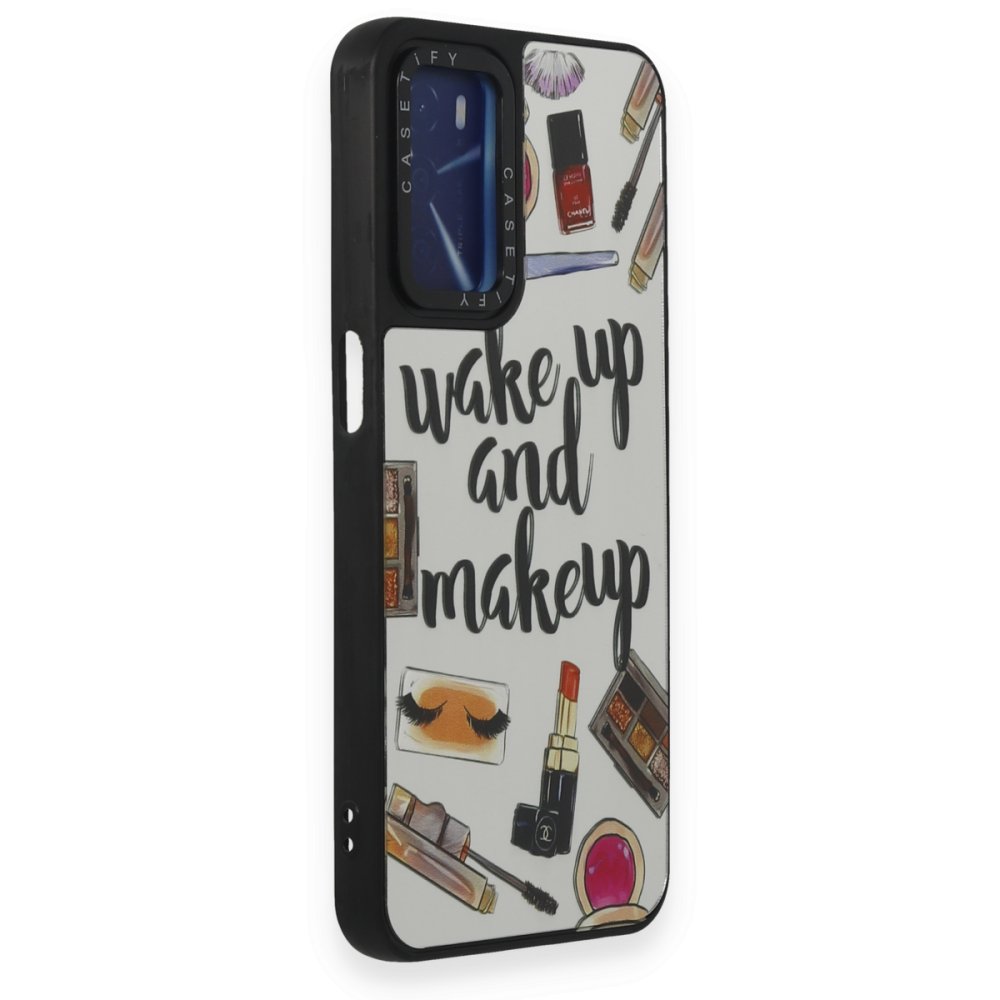 Newface Oppo A55 Kılıf Mirror Desenli Kapak - Mirror - 3