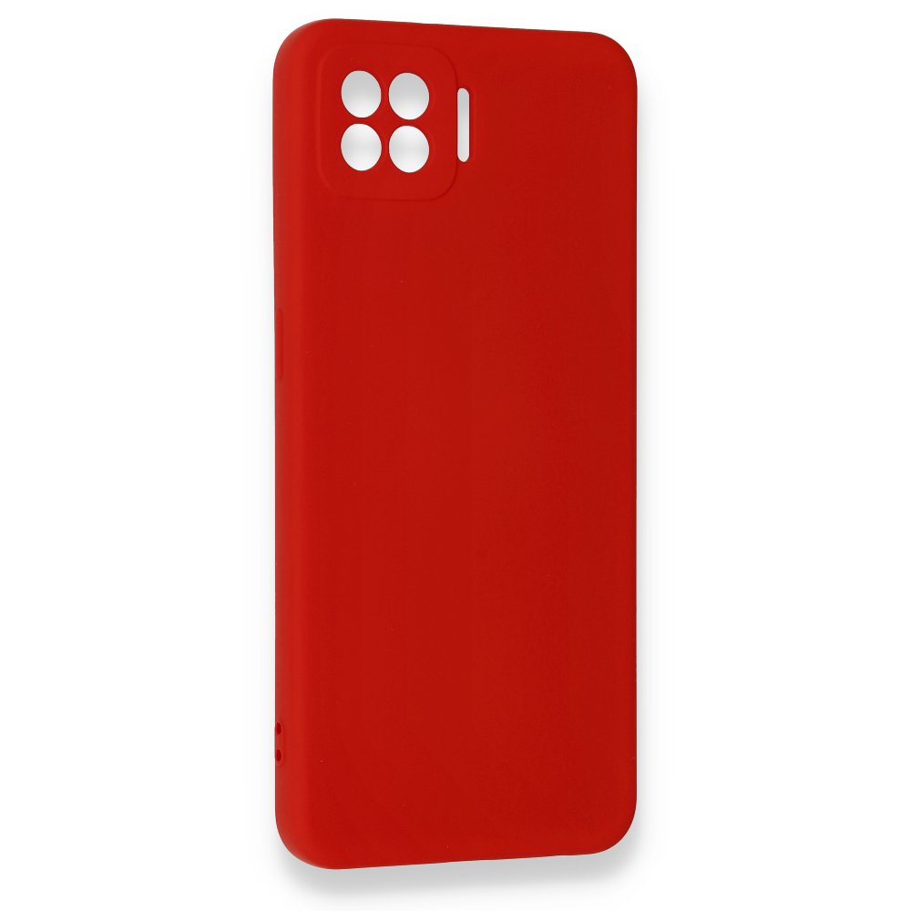 Newface Oppo A73 Kılıf Nano içi Kadife Silikon - Kırmızı