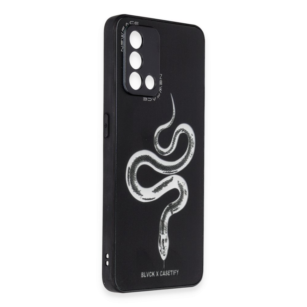 Newface Oppo A74 4G Kılıf Mirror Desenli Kapak - Mirror - 13