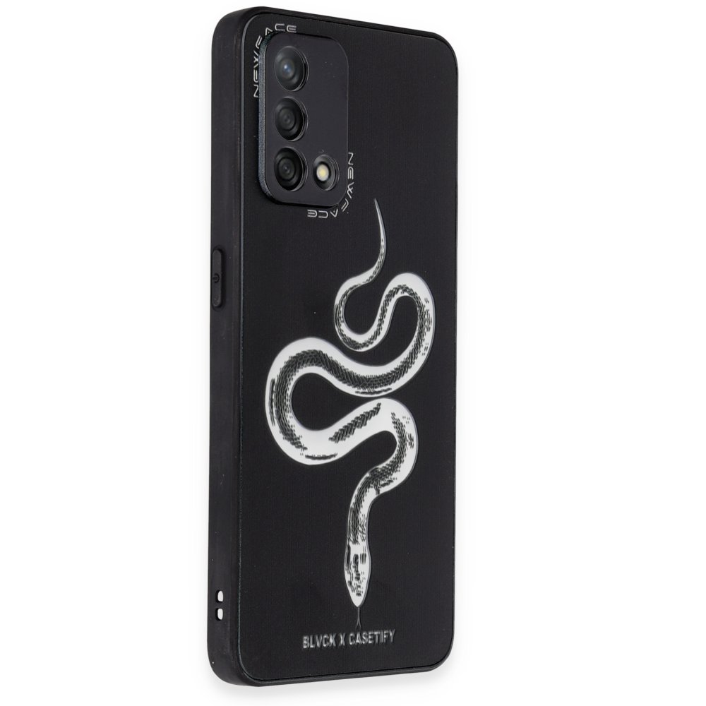 Newface Oppo A74 4G Kılıf Mirror Desenli Kapak - Mirror - 13