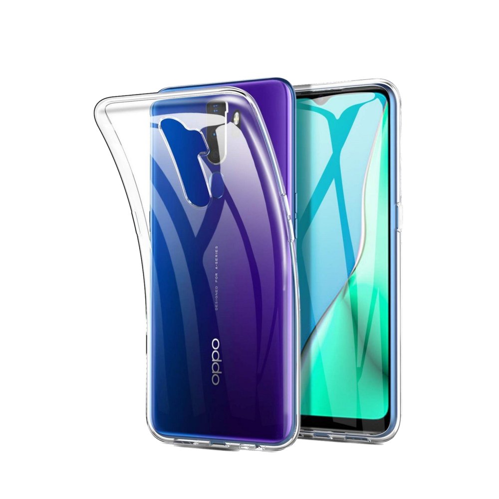 Newface Oppo A9 2020 Kılıf Lüx Şeffaf Silikon