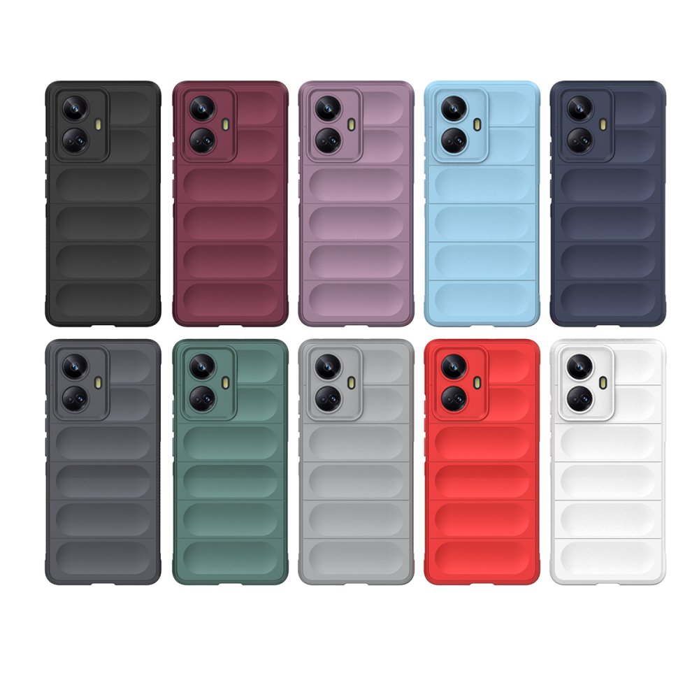 Newface Realme 10 Pro 5G Kılıf Optimum Silikon - Sky Blue
