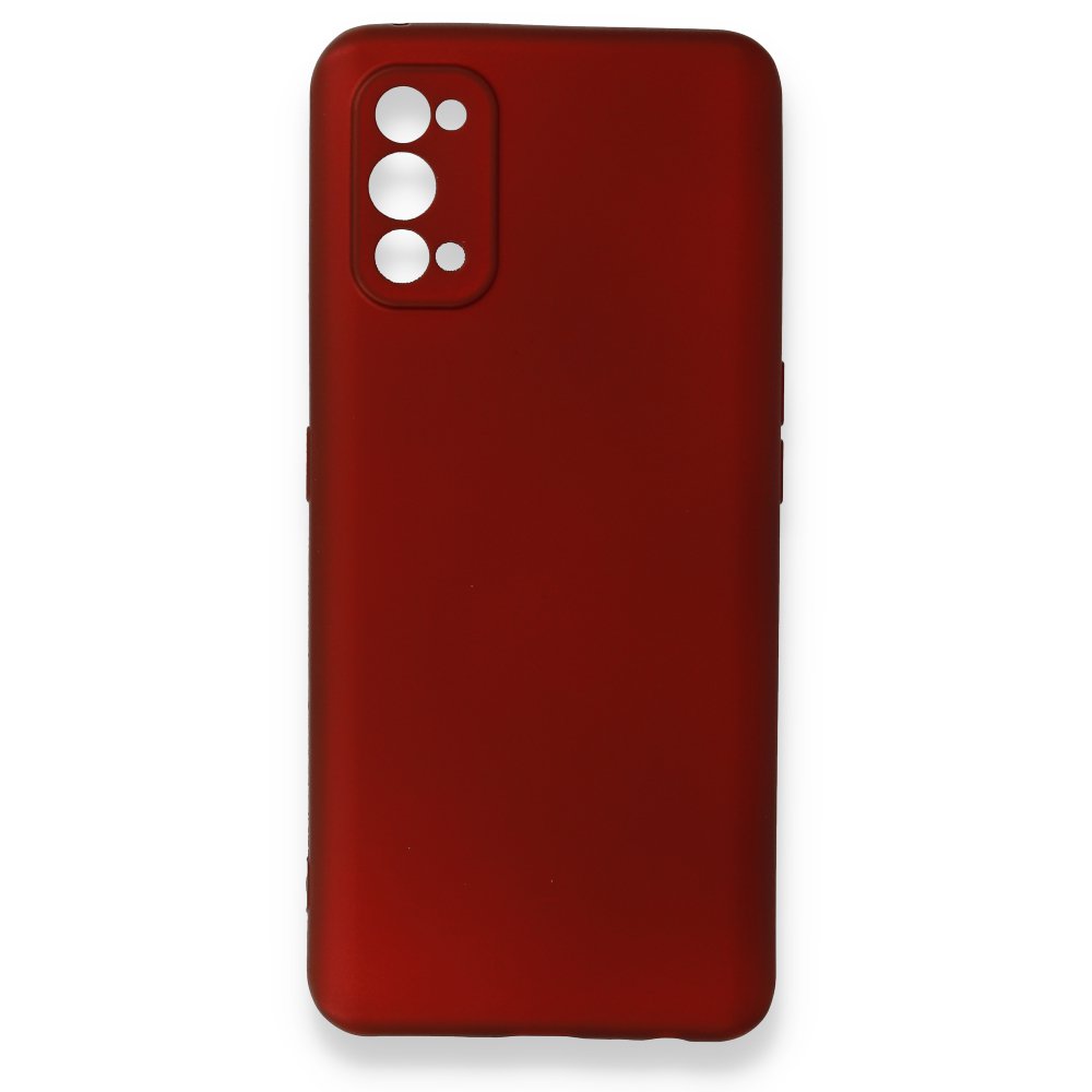 Newface Realme 7 Pro Kılıf First Silikon - Bordo