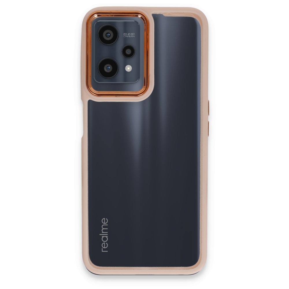 Newface Realme 9 Pro 5G Kılıf Dora Kapak - Pudra