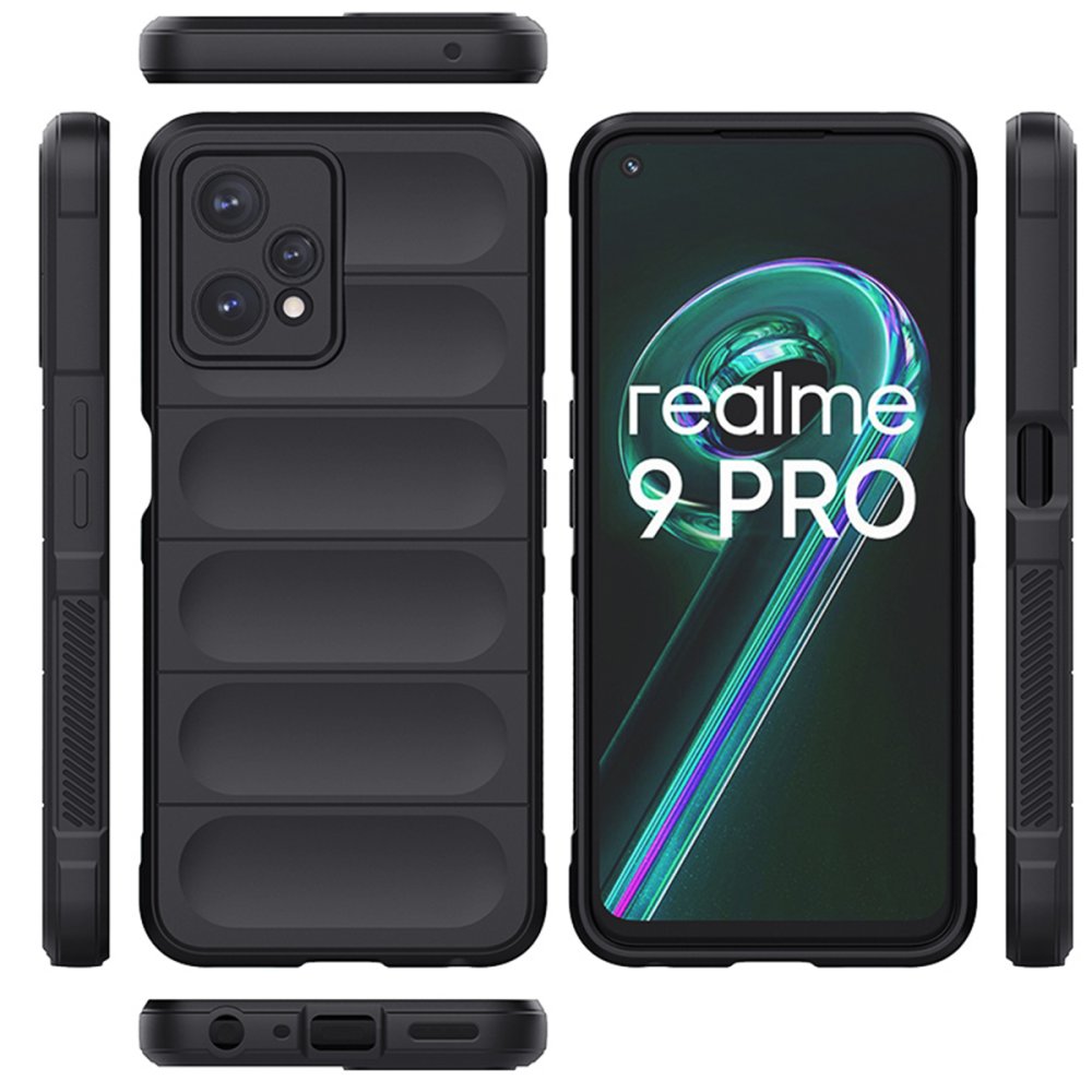 Newface Realme 9 Pro 5G Kılıf Optimum Silikon - Kırmızı