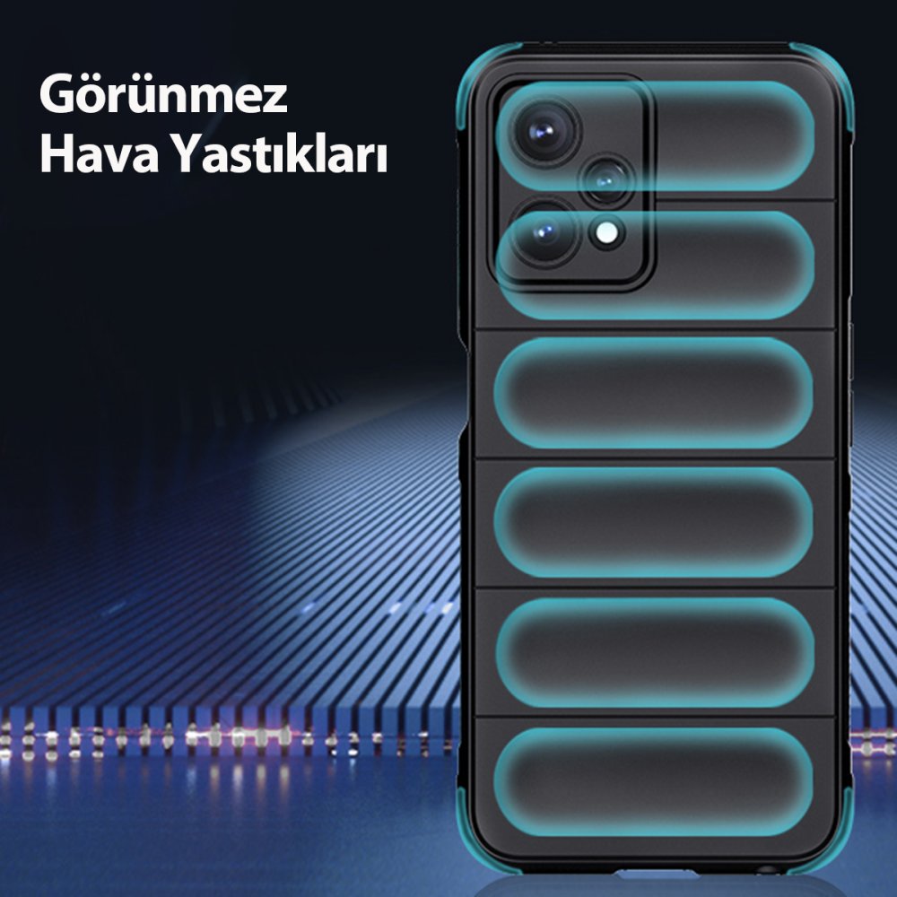 Newface Realme 9 Pro 5G Kılıf Optimum Silikon - Kırmızı