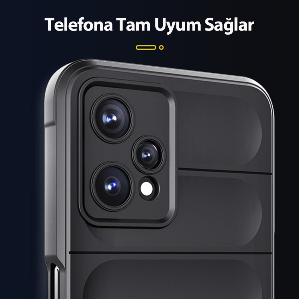 Newface Realme 9 Pro 5G Kılıf Optimum Silikon - Krem