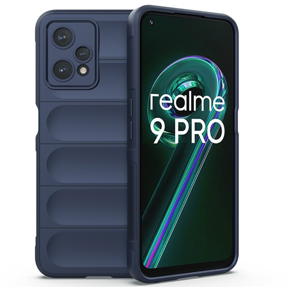 Newface Realme 9 Pro 5G Kılıf Optimum Silikon - Lacivert