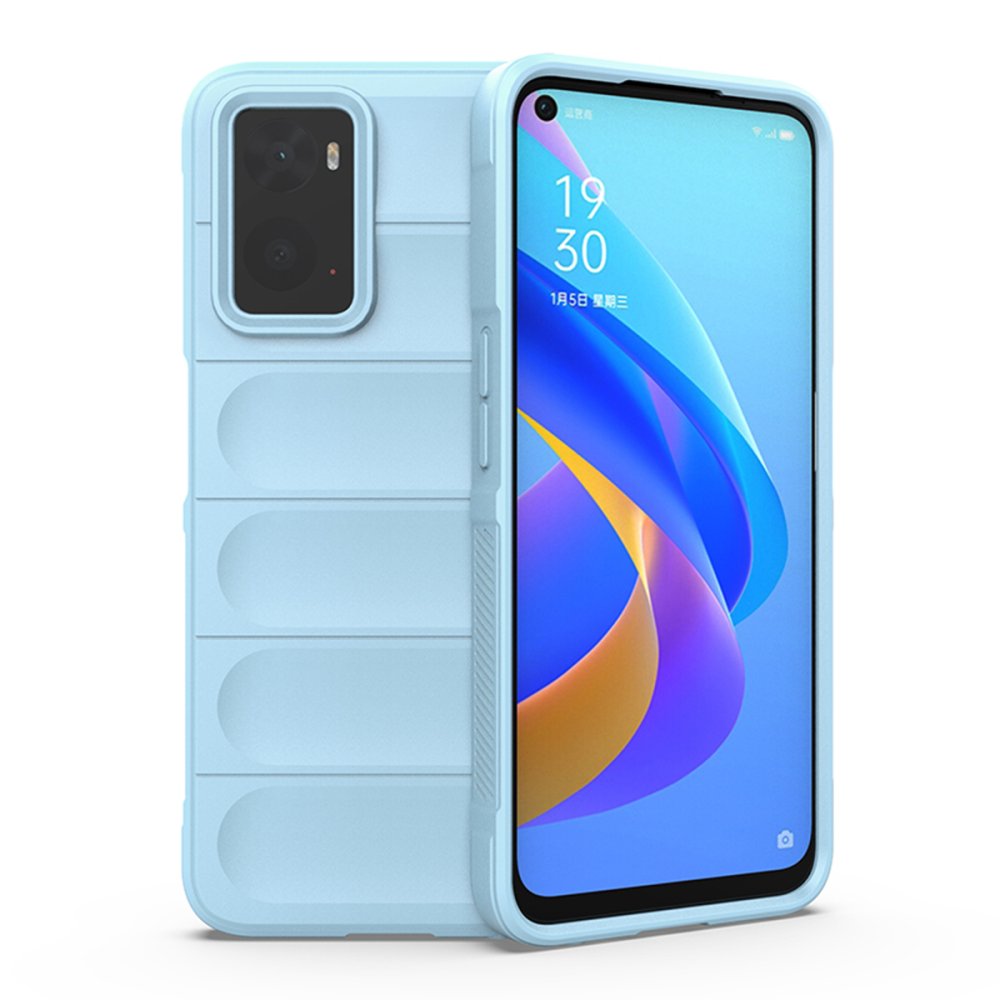 Newface Realme 9i 4G Kılıf Optimum Silikon - Sky Blue