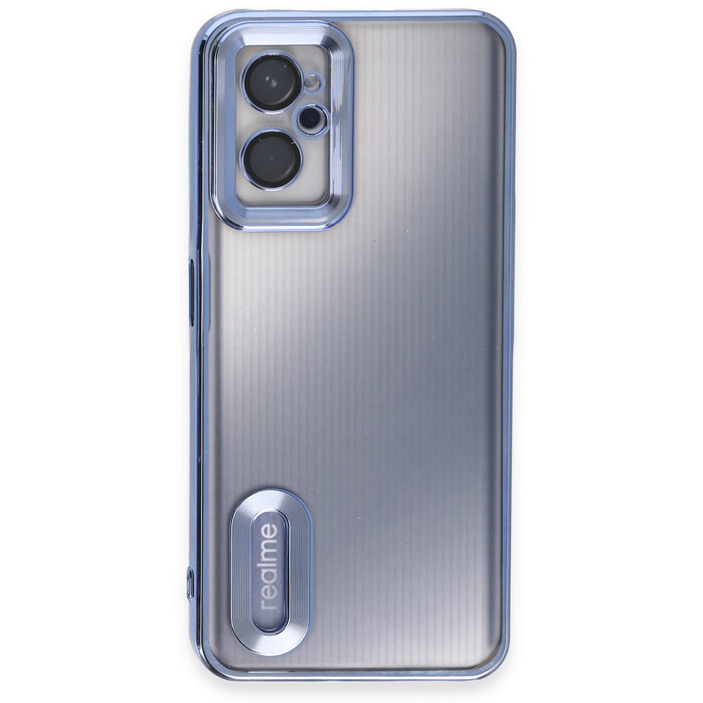 Newface Realme 9i 4G Kılıf Slot Silikon - Sierra Blue