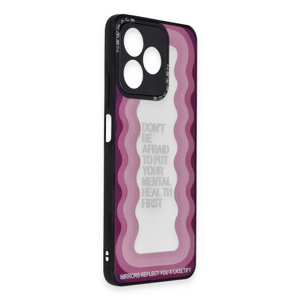 Newface Realme C53 Kılıf Mirror Desenli Kapak - Mirror - 11