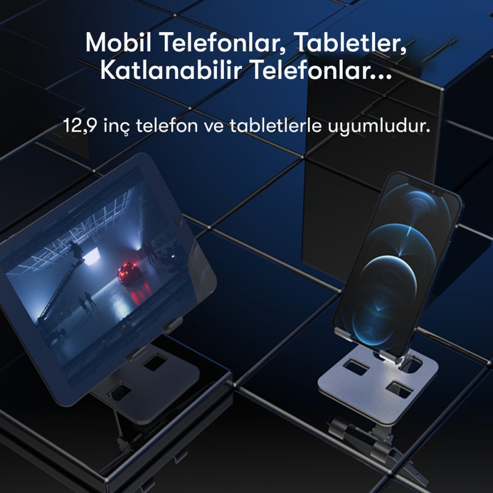 Newface S116 Telefon Tablet Standı - Gri