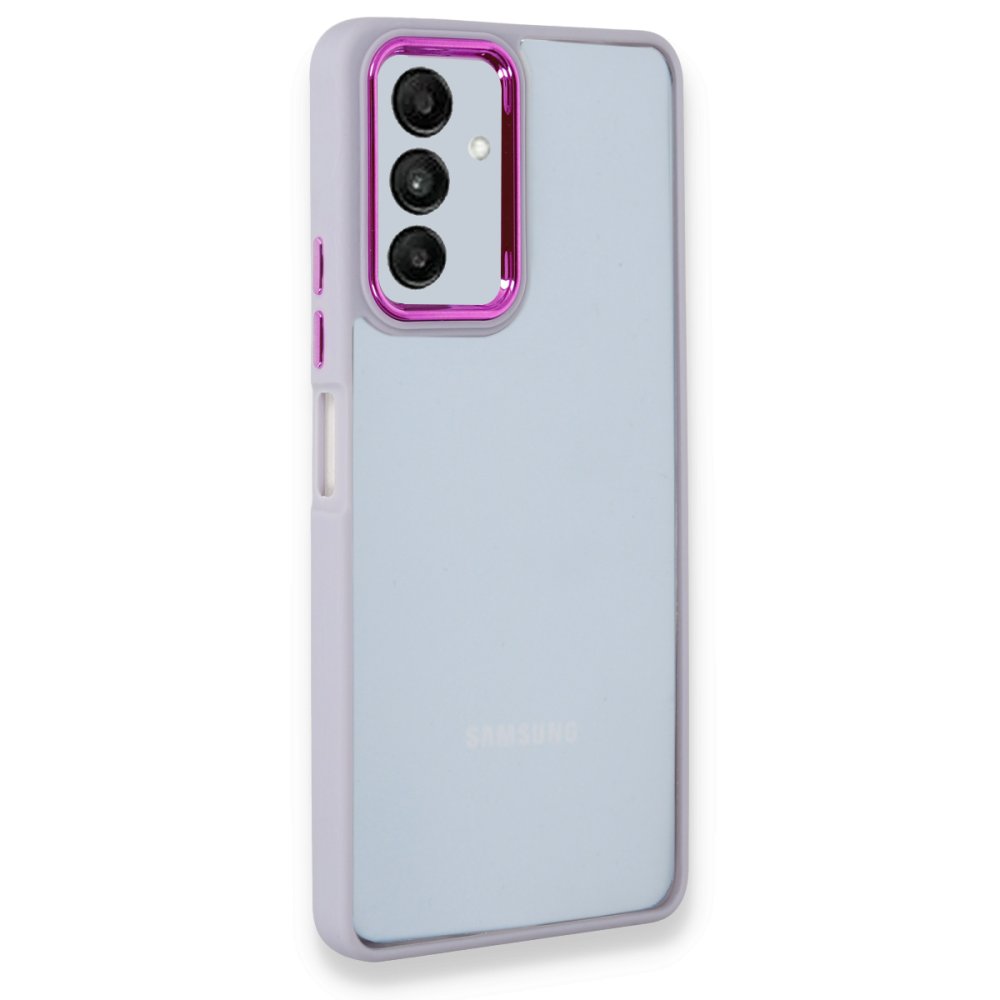 Newface Samsung Galaxy A04S Kılıf Dora Kapak - Lila