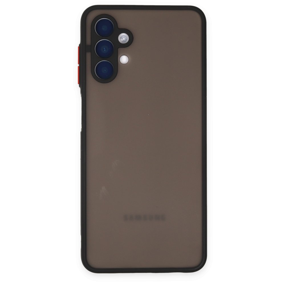 Newface Samsung Galaxy A04S Kılıf Montreal Silikon Kapak - Siyah