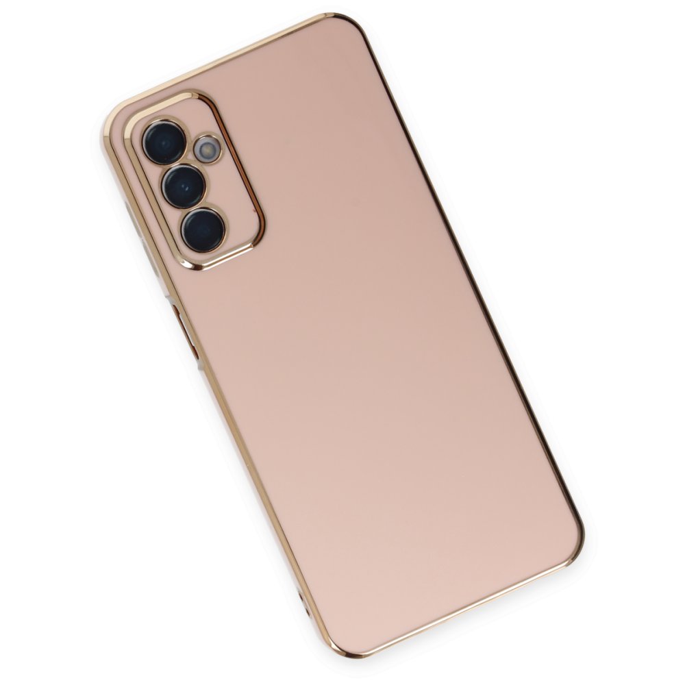 Newface Samsung Galaxy A04S Kılıf Volet Silikon - Pembe