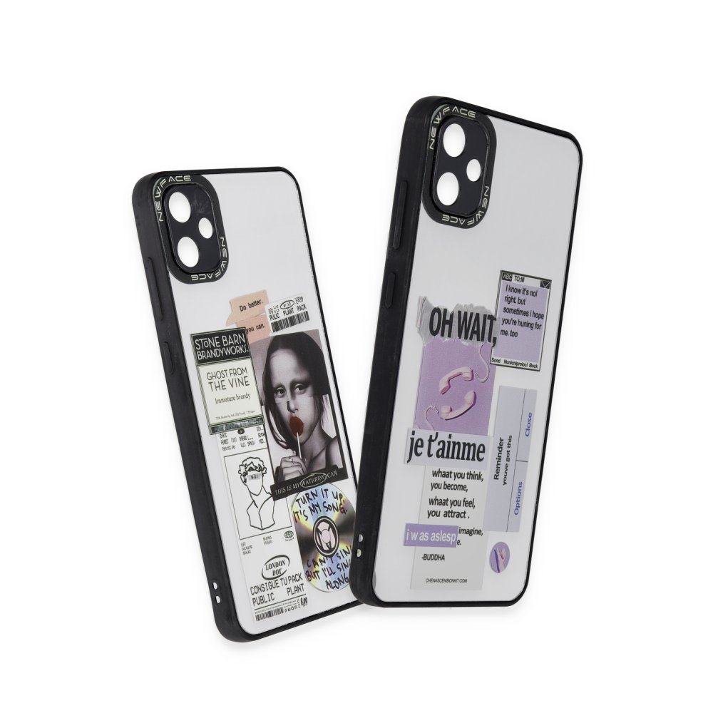 Newface Samsung Galaxy A05 Kılıf Mirror Desenli Kapak - Mirror - 13