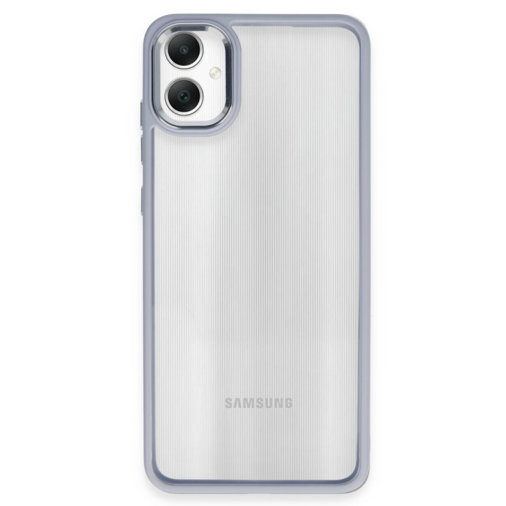 Newface Samsung Galaxy A05 Kılıf Power Silikon - Sierra Blue