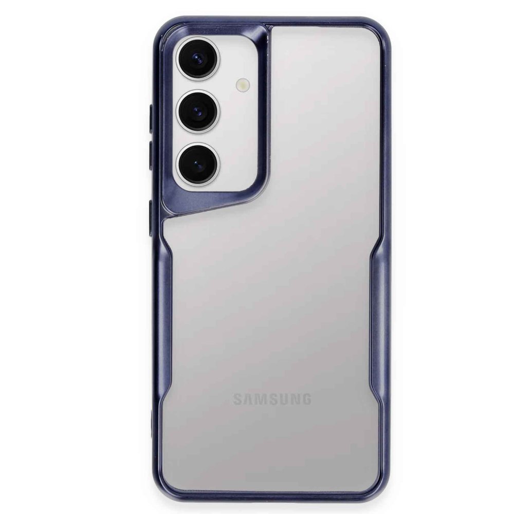 Newface Samsung Galaxy A05S Kılıf Boyi Silikon Kapak - Lacivert