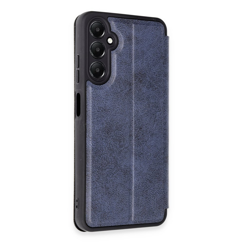 Newface Samsung Galaxy A05S Kılıf Flip Cover - Lacivert