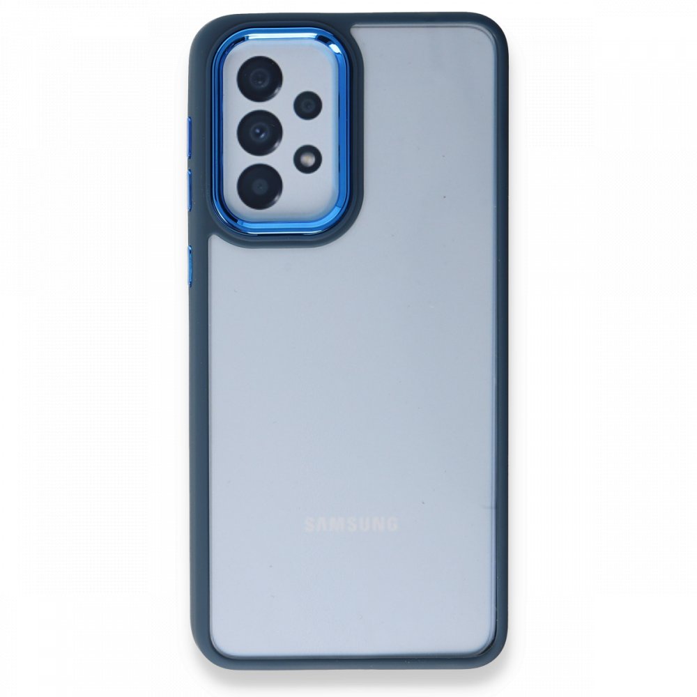 Newface Samsung Galaxy A13 4G Kılıf Dora Kapak - Mavi