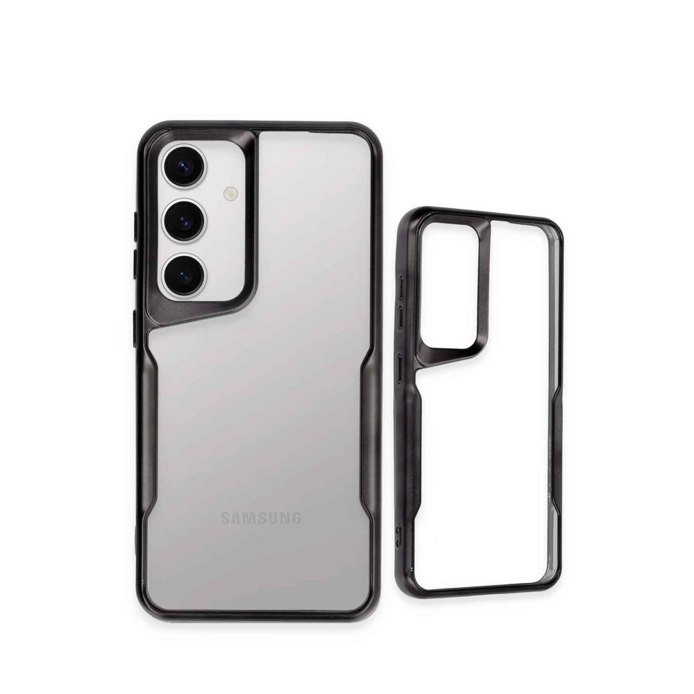 Newface Samsung Galaxy A14 4G Kılıf Boyi Silikon Kapak - Titan Gri