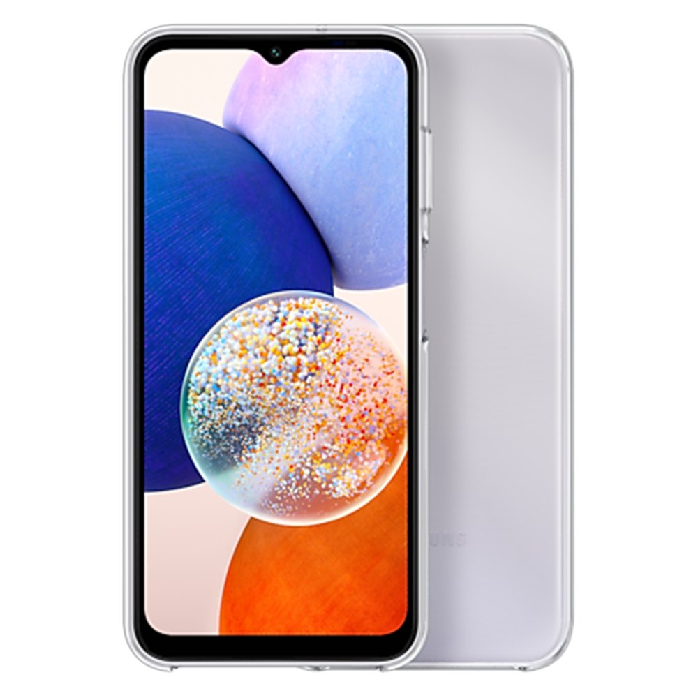 Newface Samsung Galaxy A14 4G Kılıf Lüx Şeffaf Silikon