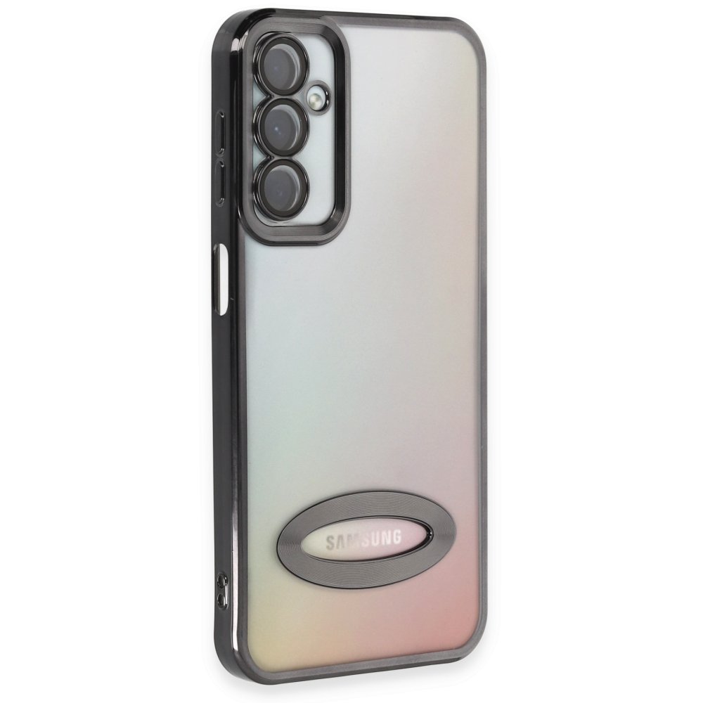 Newface Samsung Galaxy A14 4G Kılıf Slot Silikon - Siyah