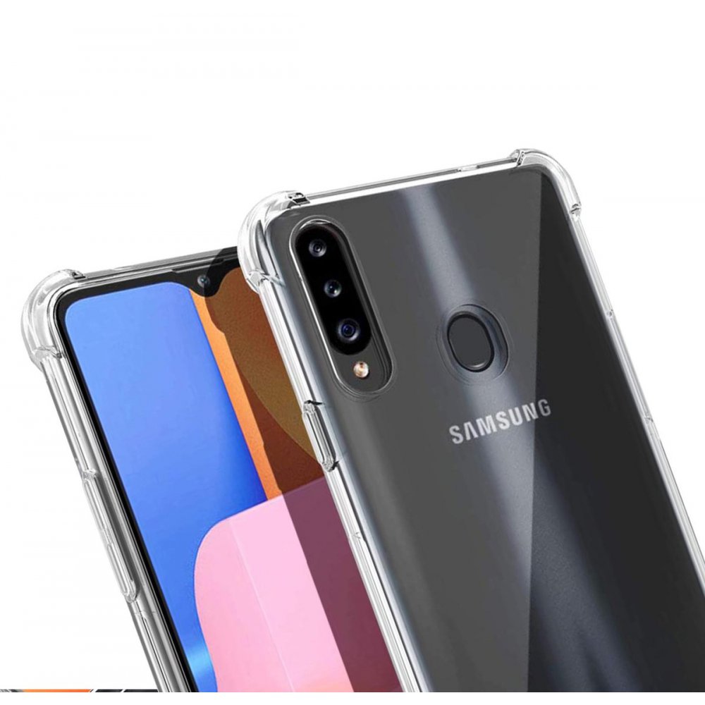 Newface Samsung Galaxy A20S Kılıf Olex Tpu Silikon