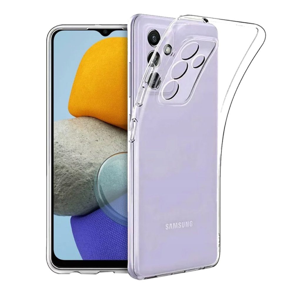 Newface Samsung Galaxy A24 4G Kılıf Lüx Şeffaf Silikon